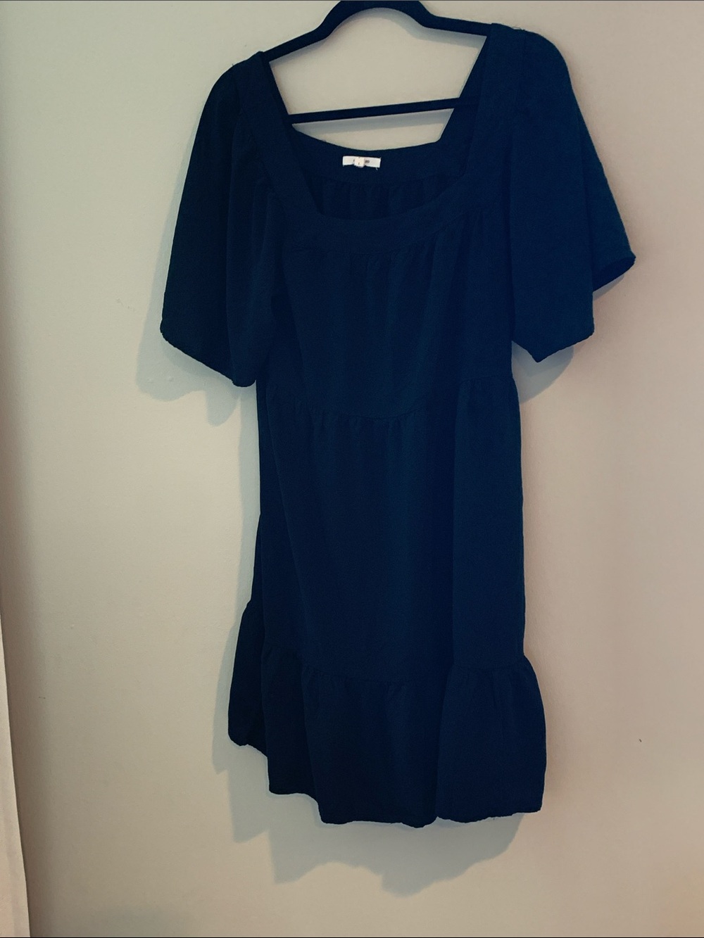 L black babydoll summer dress